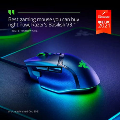 Official Razer Basilisk V3 Wired Optical Gaming Mouse