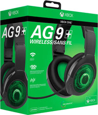 Afterglow - AG9 Wireless Stereo Sound Over-the-Ear Gaming Headset for Xbox One - Black