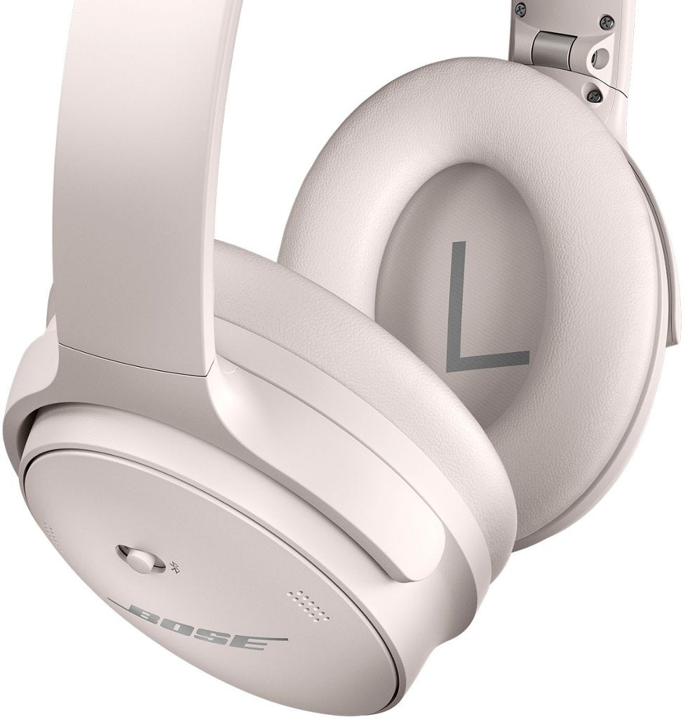 Official Bose - QuietComfort 45 Wireless Noise Cancelling Over-the-Ear Headphones - White Smoke