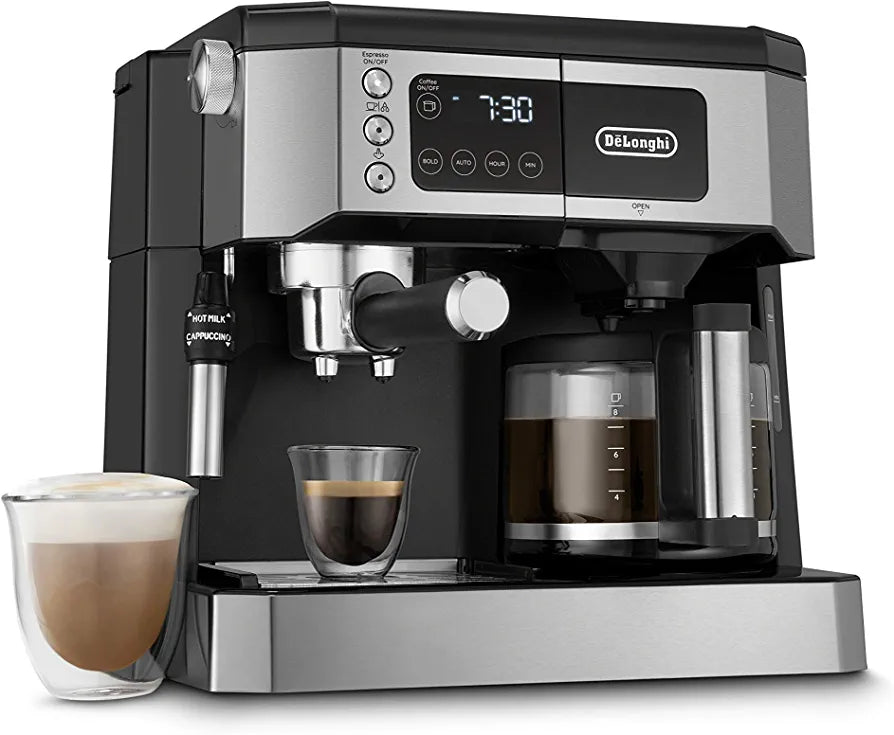 De'Longhi All-in-One Combination Coffee Maker & Espresso Machine + ADV