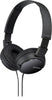Official Sony - ZX Series Wired On-Ear Headphones - Black