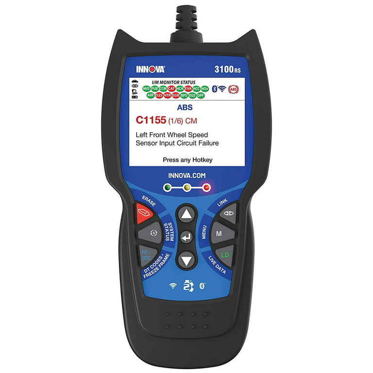INNOVA 3100RS FixAssist Bluetooth Code Reader Vehicle Diagnostic Scanner