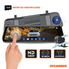 Sylvania Roadsight Mirror Dash and Backup Camera - HD 1080p, 9.66" LED IPS Touch Screen