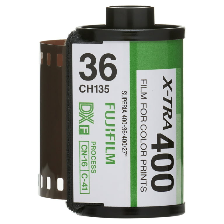 FUJIFILM Fujicolor Superia X-TRA 400 Color Negative Film (35mm Roll Film, 36 Exposures, 3-Pack)