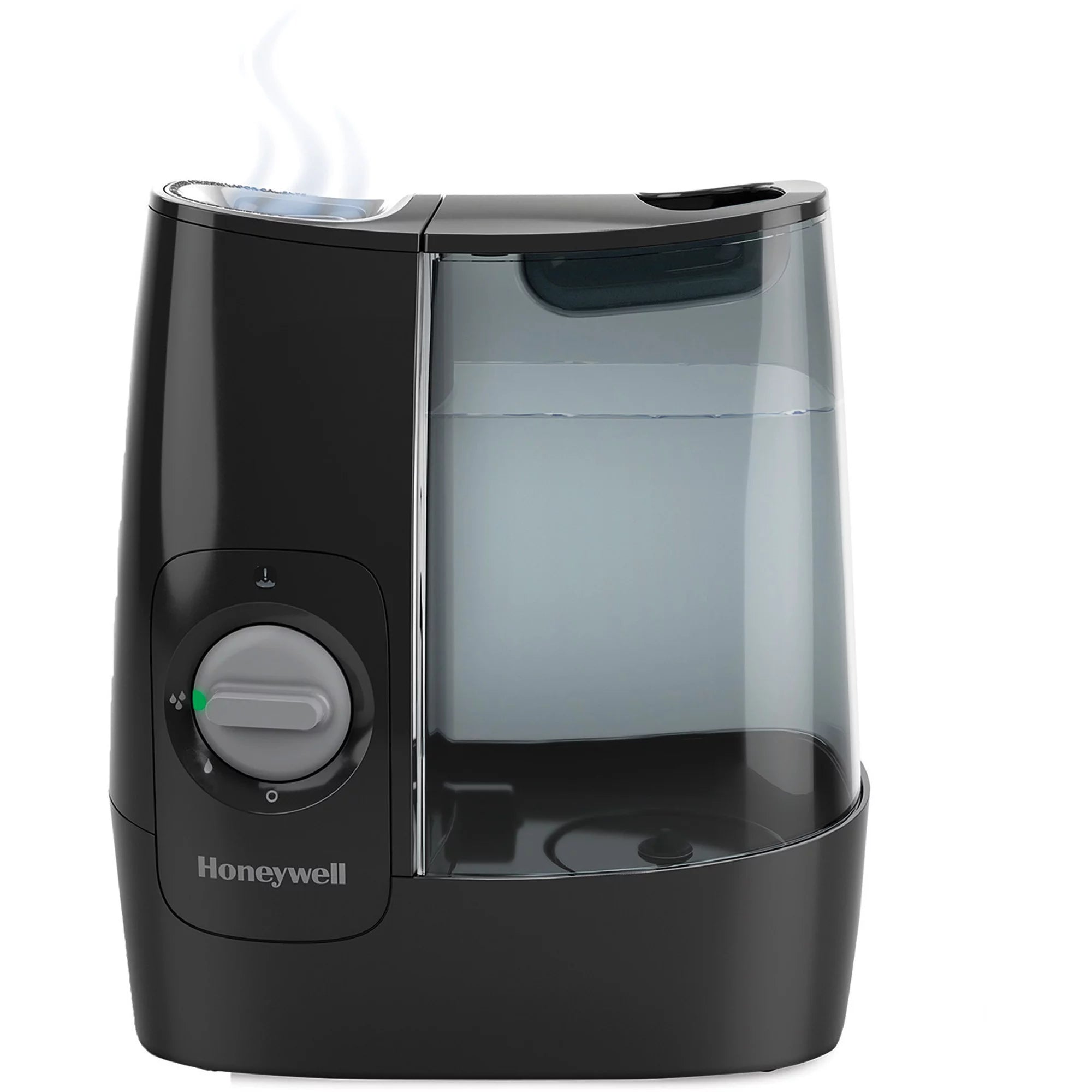 Honeywell Warm Mist Humidifier with Essential Oil Cup, Filter Free, HWM845, Black