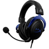 Official HyperX Cloud Stereo Gaming Headset for PlayStation 4 & 5 (Black/Blue)