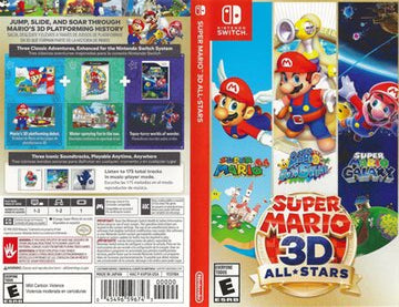 Official Nintendo Switch Super Mario 3D All-Stars Case