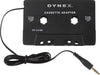 Dynex™ - Stereo Cassette Adapter for Most Vehicles - Black