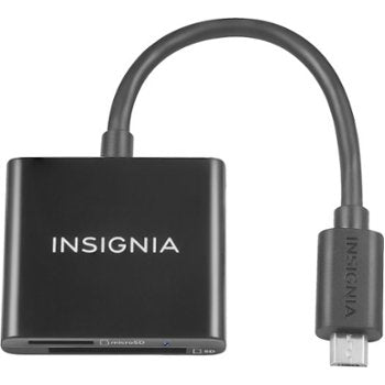 Insignia Micro USB Memory Card Reader Card reader - external