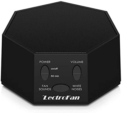 Official LectroFan - Fan Sound and White Noise Machine, Black