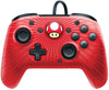 PDP Nintendo Switch Faceoff Super Mario Bros Red Mushroom Wired Pro Controller, 500-056-na-d6