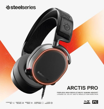 Official SteelSeries Arctis Pro High Resolution Gaming Headset, Black