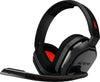 Official ASTRO A10 Over-Ear Headset - Uni-Directional - Gray/Red