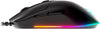 Official SteelSeries - Rival 3 Lightweight Wired Optical Gaming Mouse with Brilliant Prism RGB Lighting - Black