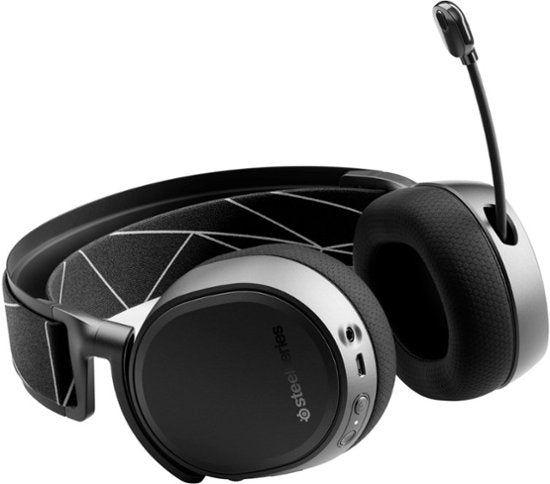 Official SteelSeries - Arctis 9 Wireless Gaming Headset for PC, PS5, and PS4 - Black