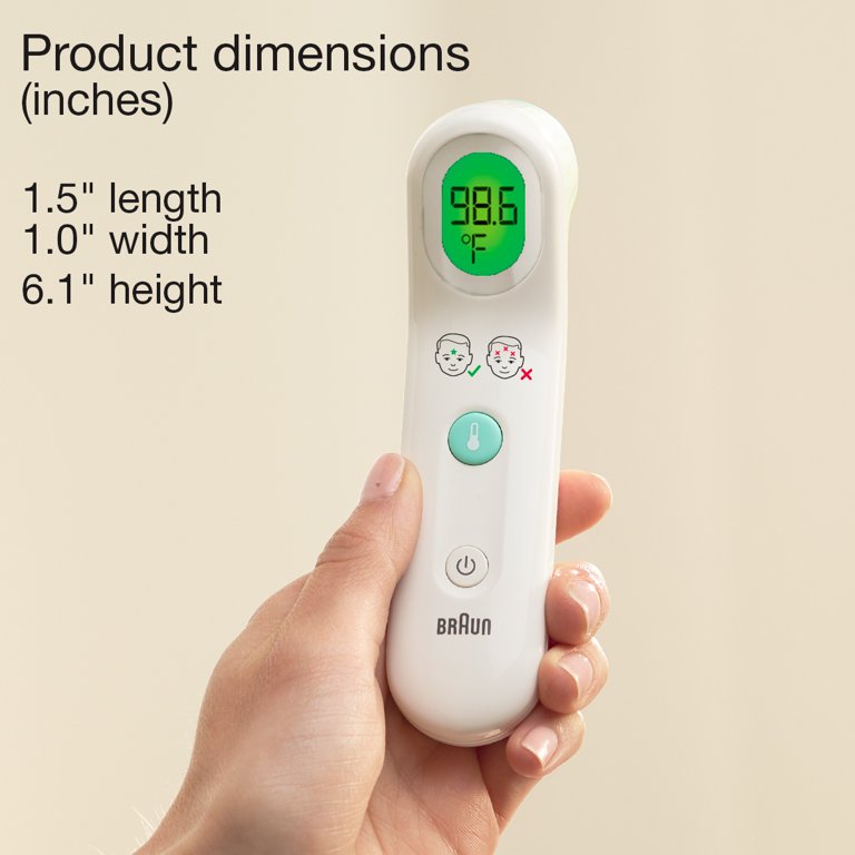 Braun Forehead Thermometer, BFH175, White