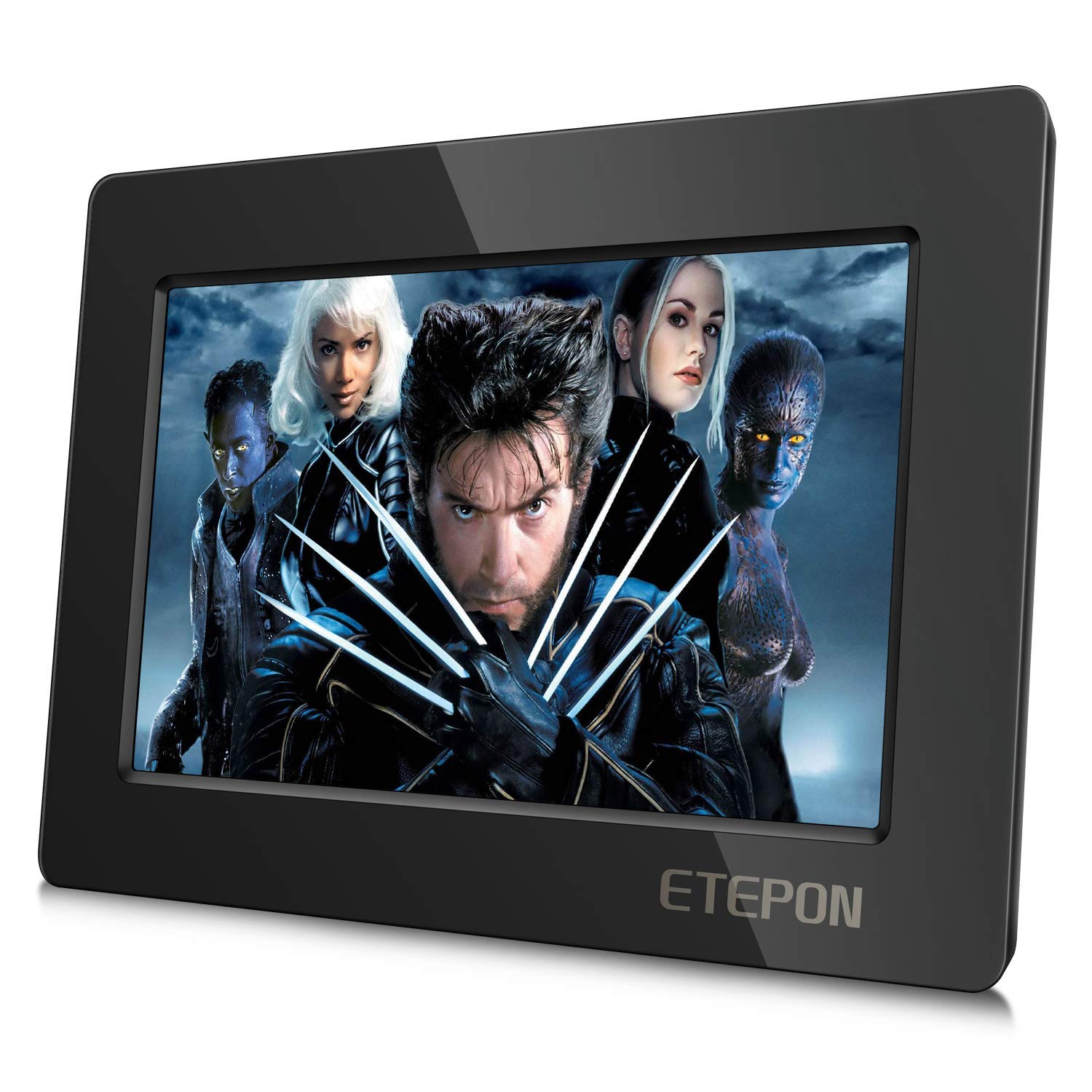 ETEPON Capacitive Touch LCD Display HDMI Input 1024Ã— 600 with Case Stand
