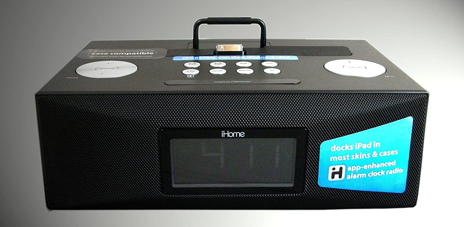iHome iD85 App-enhanced Dual Alarm Clock Radio