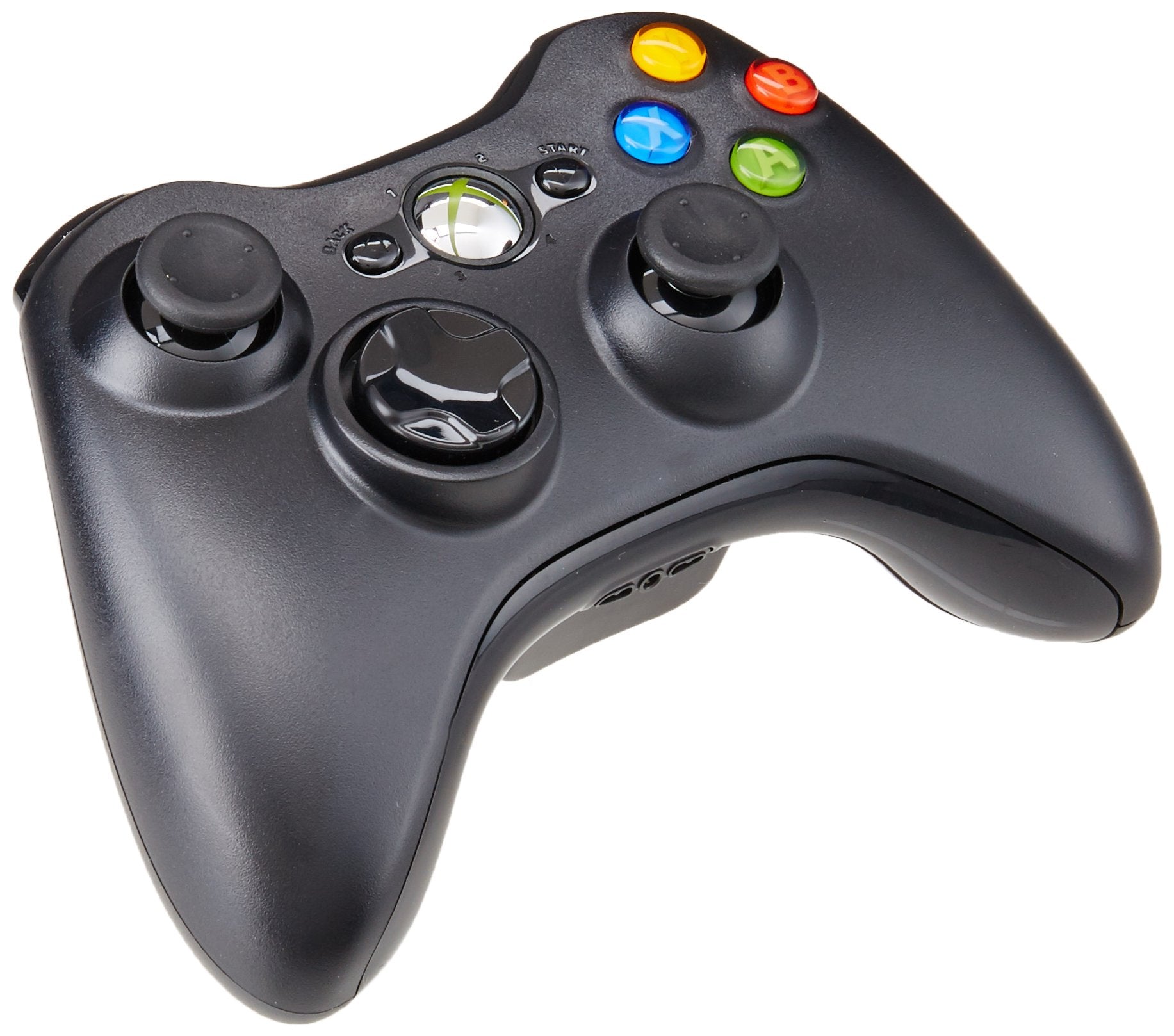 Official Microsoft Xbox 360 Wireless Gaming Controller - Black