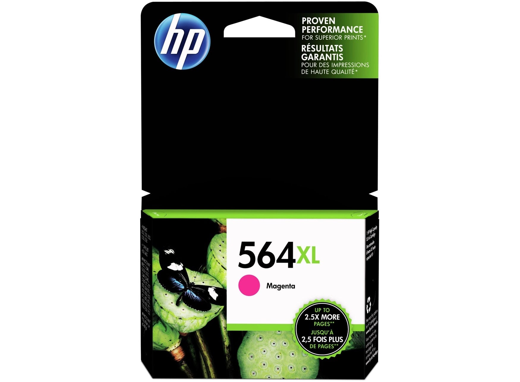 HP 564XL Ink Cartridge, Magenta - 1-pack