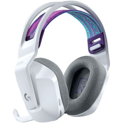 Official Logitech - G733 LIGHTSPEED Wireless DTS Headphone:X v2.0 Over-the-Ear Gaming Headset for PC and PlayStation - White