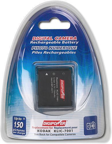 Digipower Kodak KLIC-7001 Rechargeable Digital Camera Battery