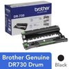Official Brother Genuine Drum Unit, DR730, Black