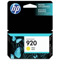 HP 920 Ink Cartridge, Yellow - 1-pack