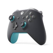 Official Microsoft - Wireless Controller for Xbox One and Windows 10 - Gray/Blue