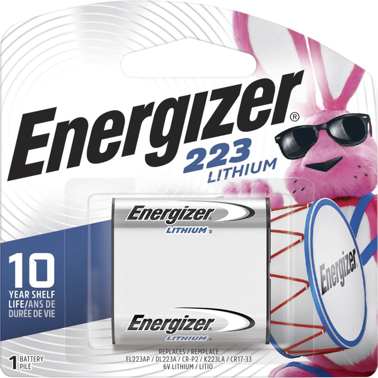 Energizer EL223APBP 6V Lithium Photo 223 CRP2 Battery