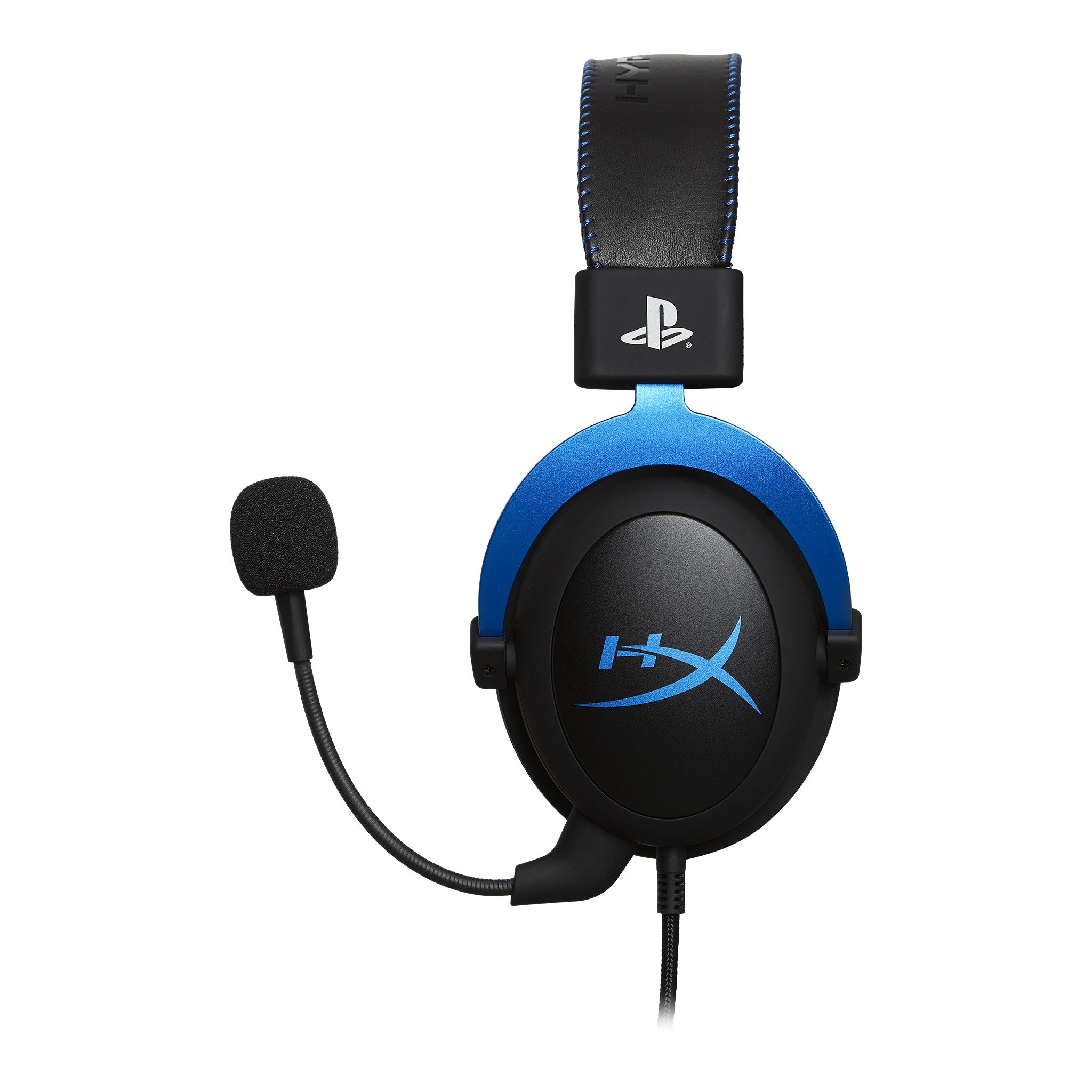 HyperX - Cloud PlayStation Official Licensed for PS4 Wired Stereo Gaming Headset - Blue/Black