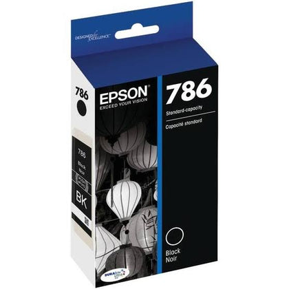 Epson 786 Ink Cartridge, Black - 1-pack T786120
