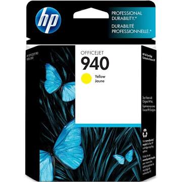 HP 940 Ink Cartridge, Yellow - 1-pack