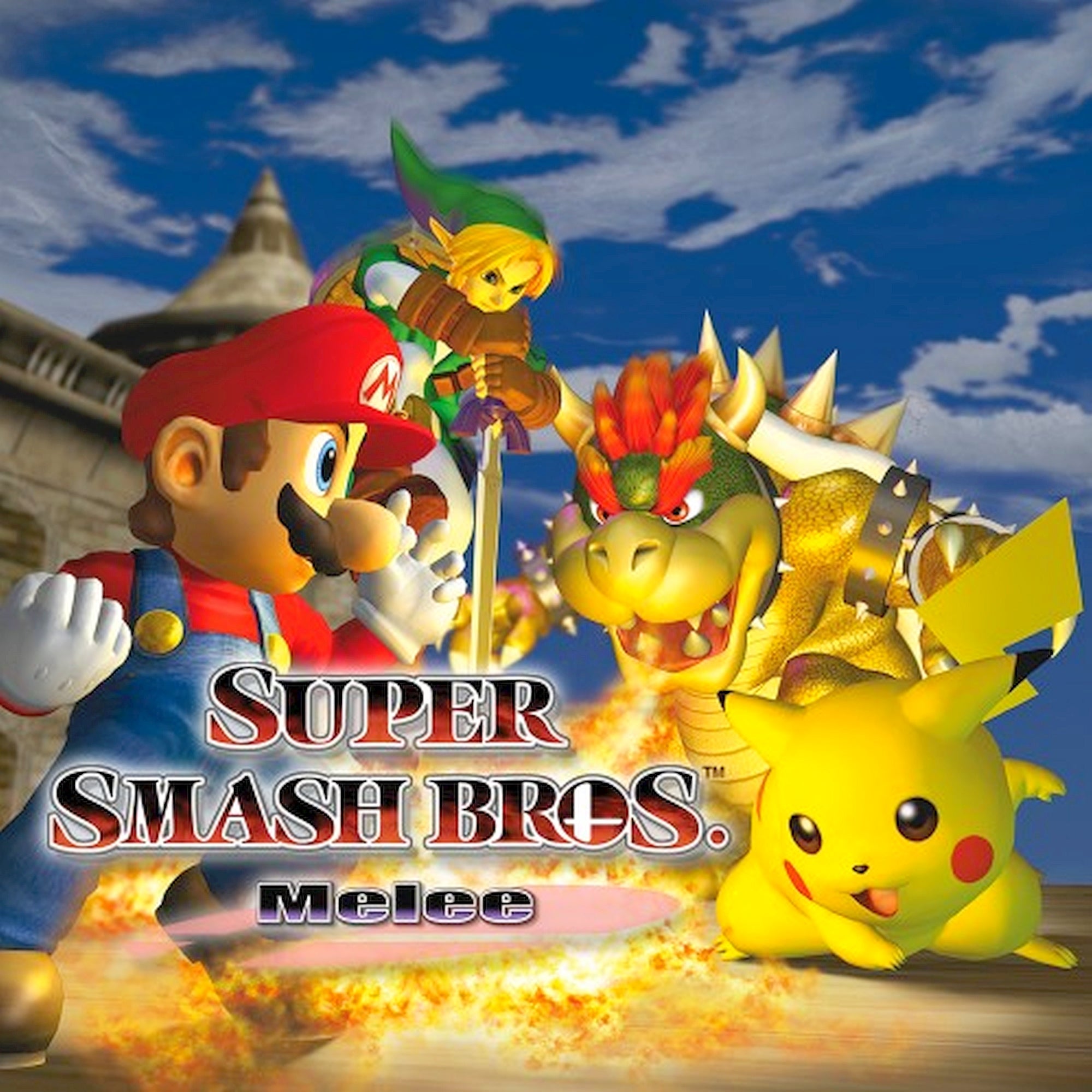 Official Nintendo Gamecube Super Smash Bros Melee Case